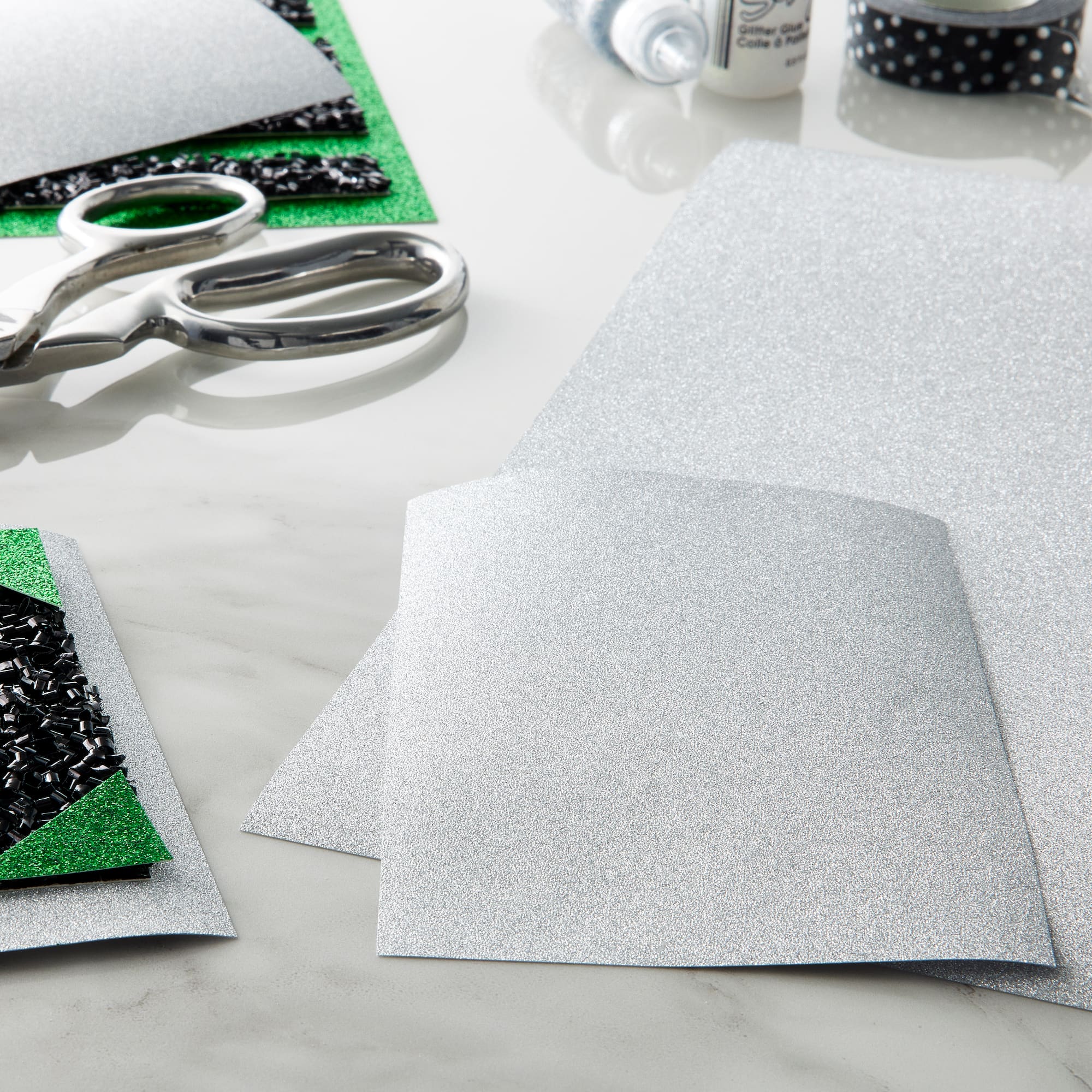 30 Pack: Silver Pow Signature Paper by Recollections™, 12" x 12"